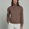 Women 7 Diamonds Long Sleeve | Generation Soft Quarter-Zip Pullover