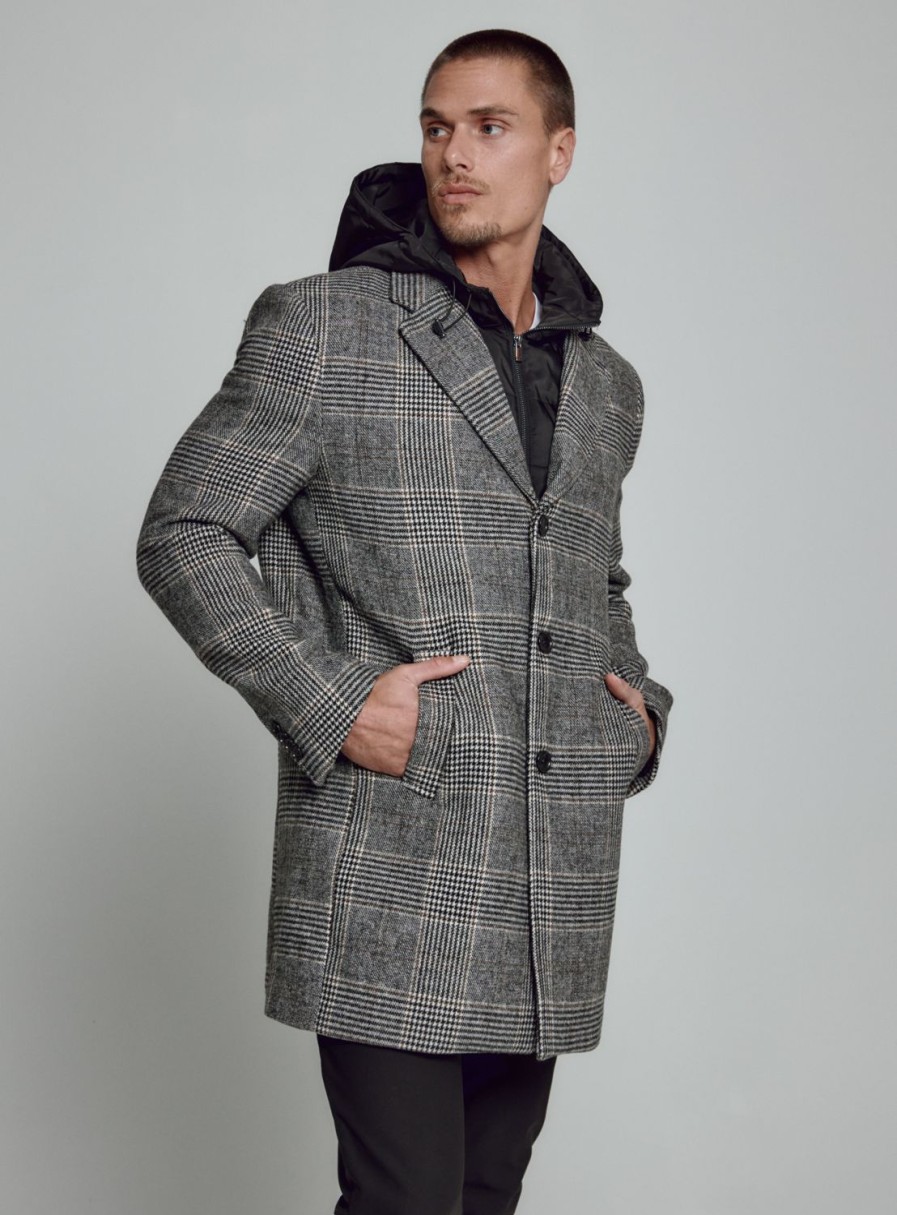 Men 7 Diamonds Jackets | The Downtown Overcoat