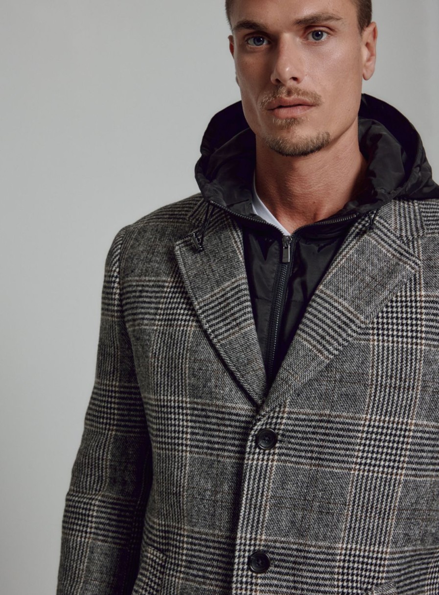 Men 7 Diamonds Jackets | The Downtown Overcoat