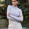 Women 7 Diamonds Long Sleeve | Core Quarter Zip Pullover