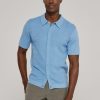 Men 7 Diamonds Polos | Otto Textured Sweater Polo