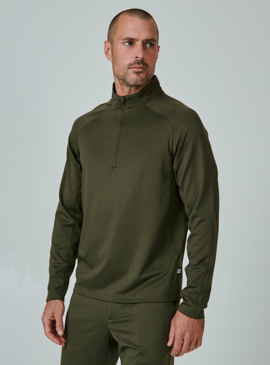 Men 7 Diamonds Pullovers | A Game Quarter Zip Pullover