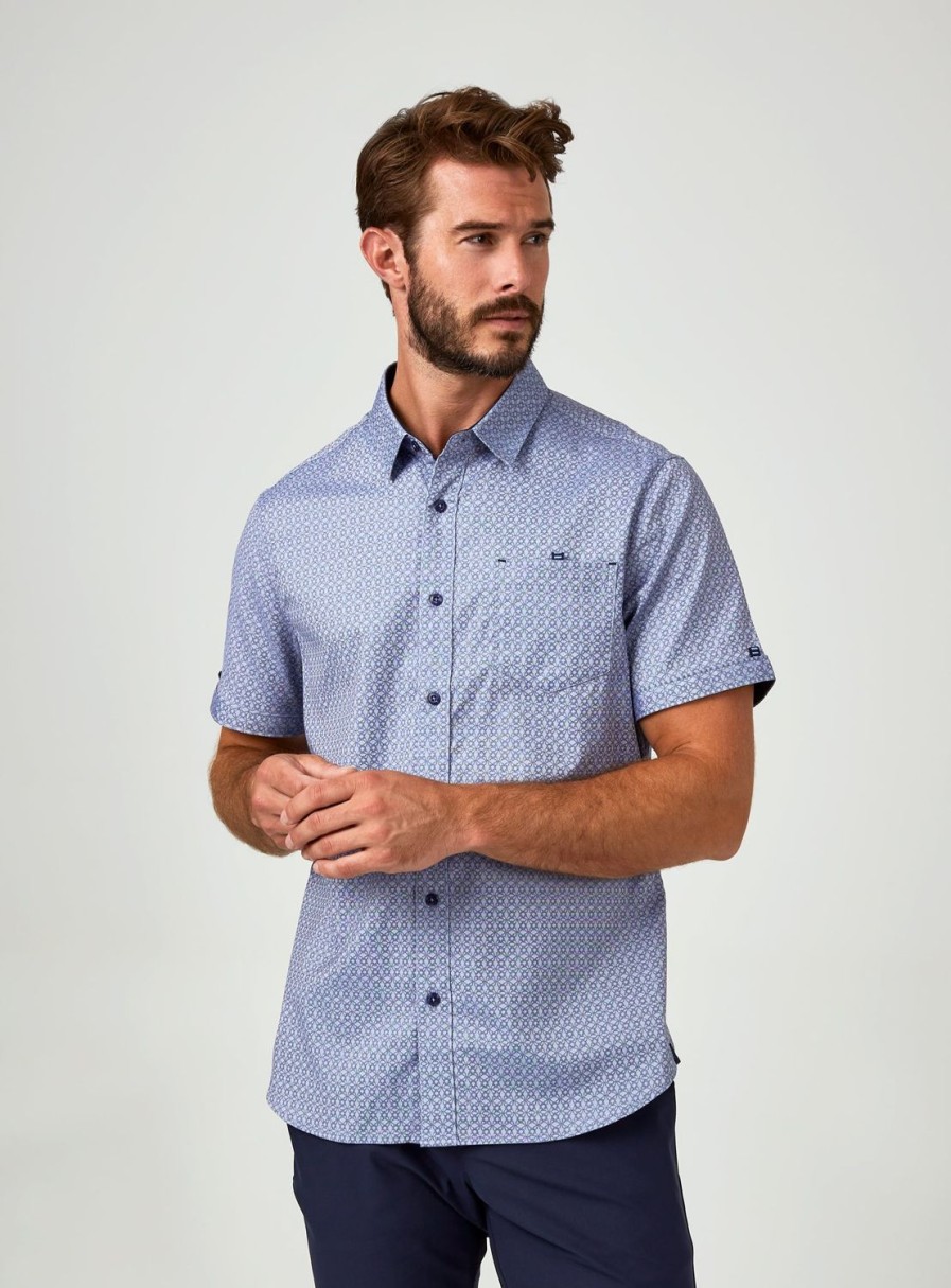 Men 7 Diamonds Short Sleeve | Teneca Short Sleeve Shirt