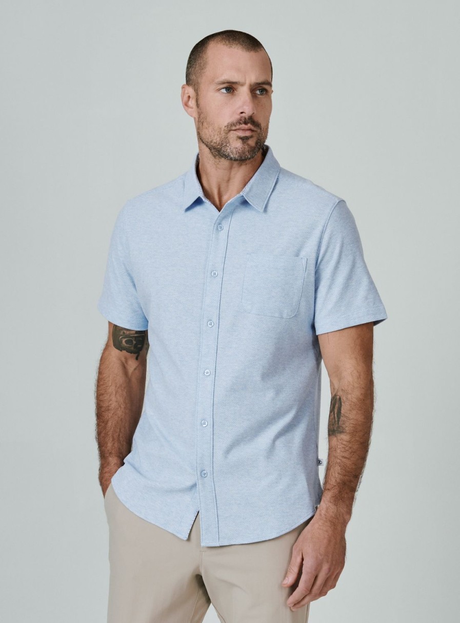 Men 7 Diamonds Short Sleeve | Cabbo Short Sleeve Shirt