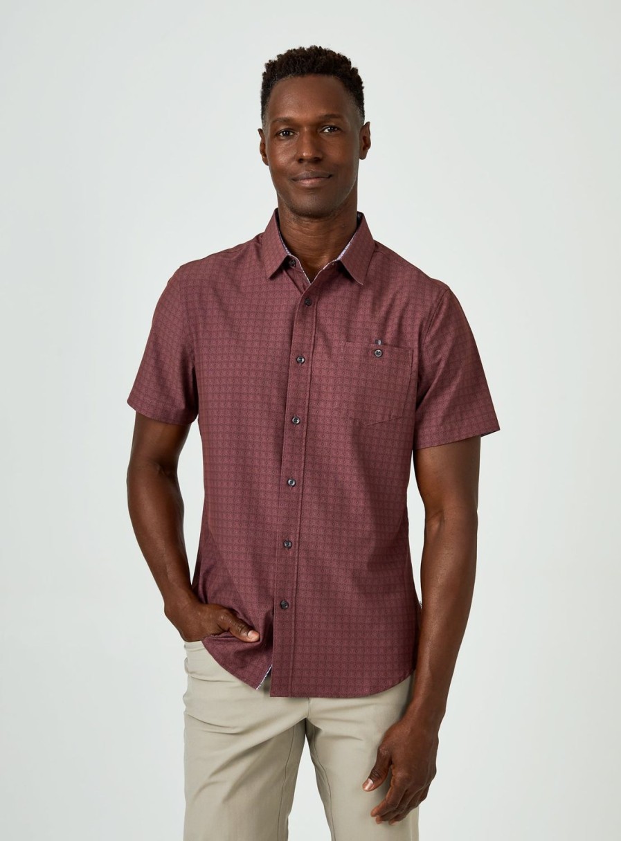 Men 7 Diamonds Short Sleeve | Navigator Short Sleeve Shirt