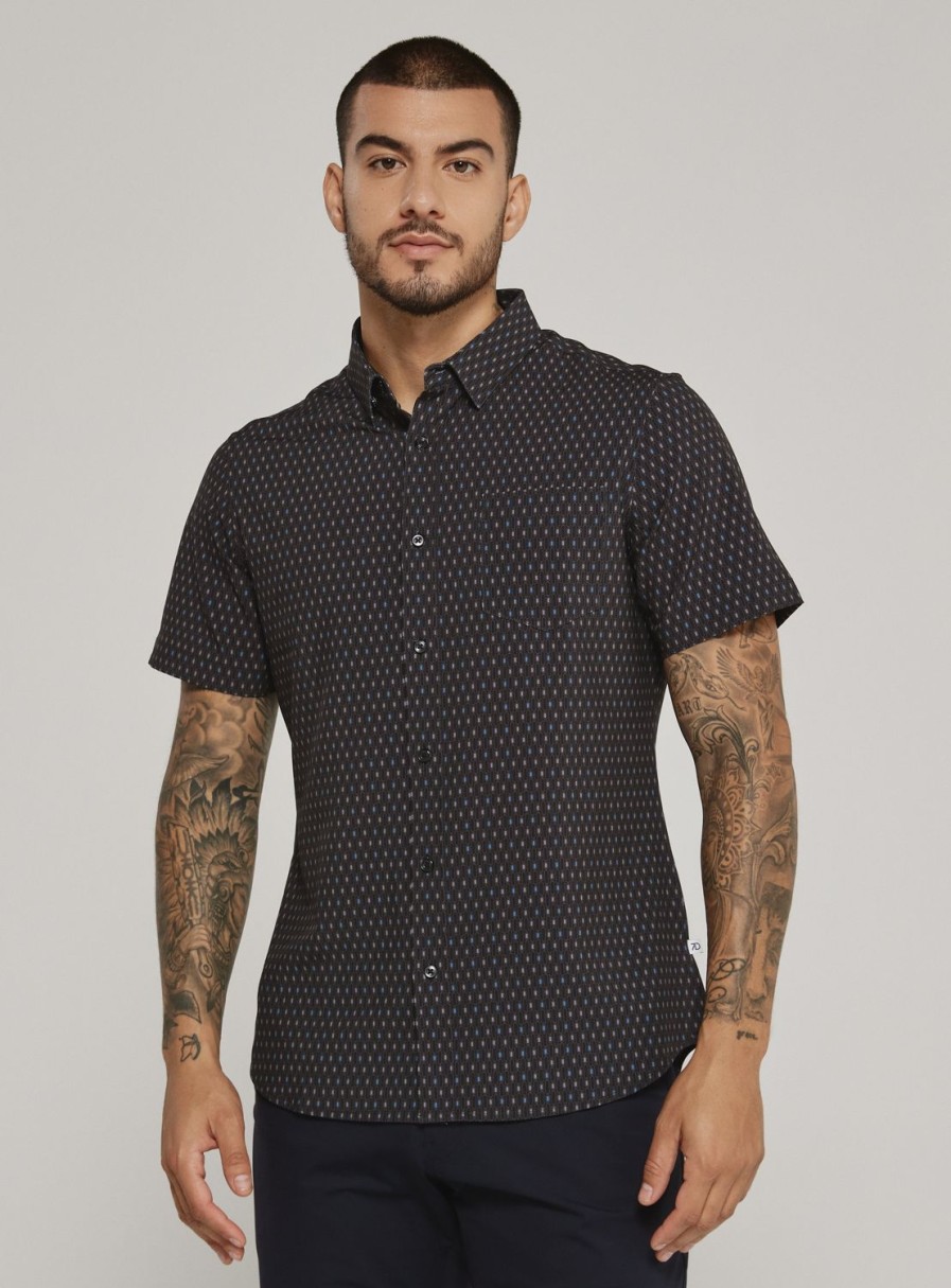 Men 7 Diamonds Short Sleeve | Calix Short Sleeve Shirt