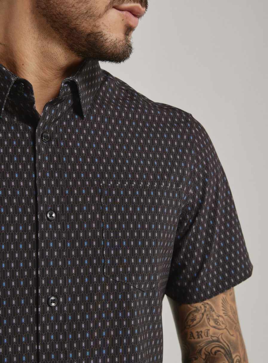 Men 7 Diamonds Short Sleeve | Calix Short Sleeve Shirt