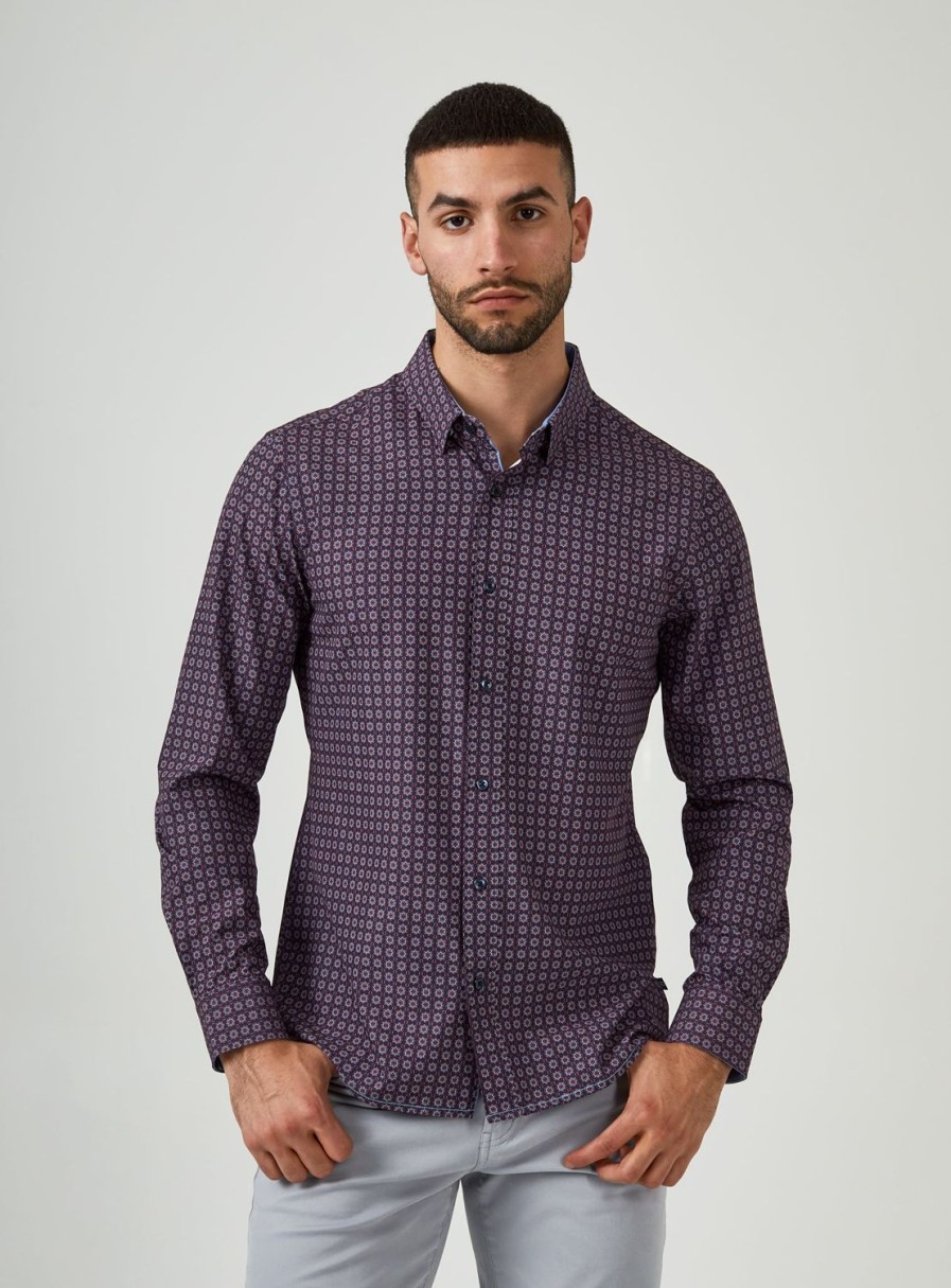 Men 7 Diamonds Long Sleeve | Meknes Long Sleeve Shirt