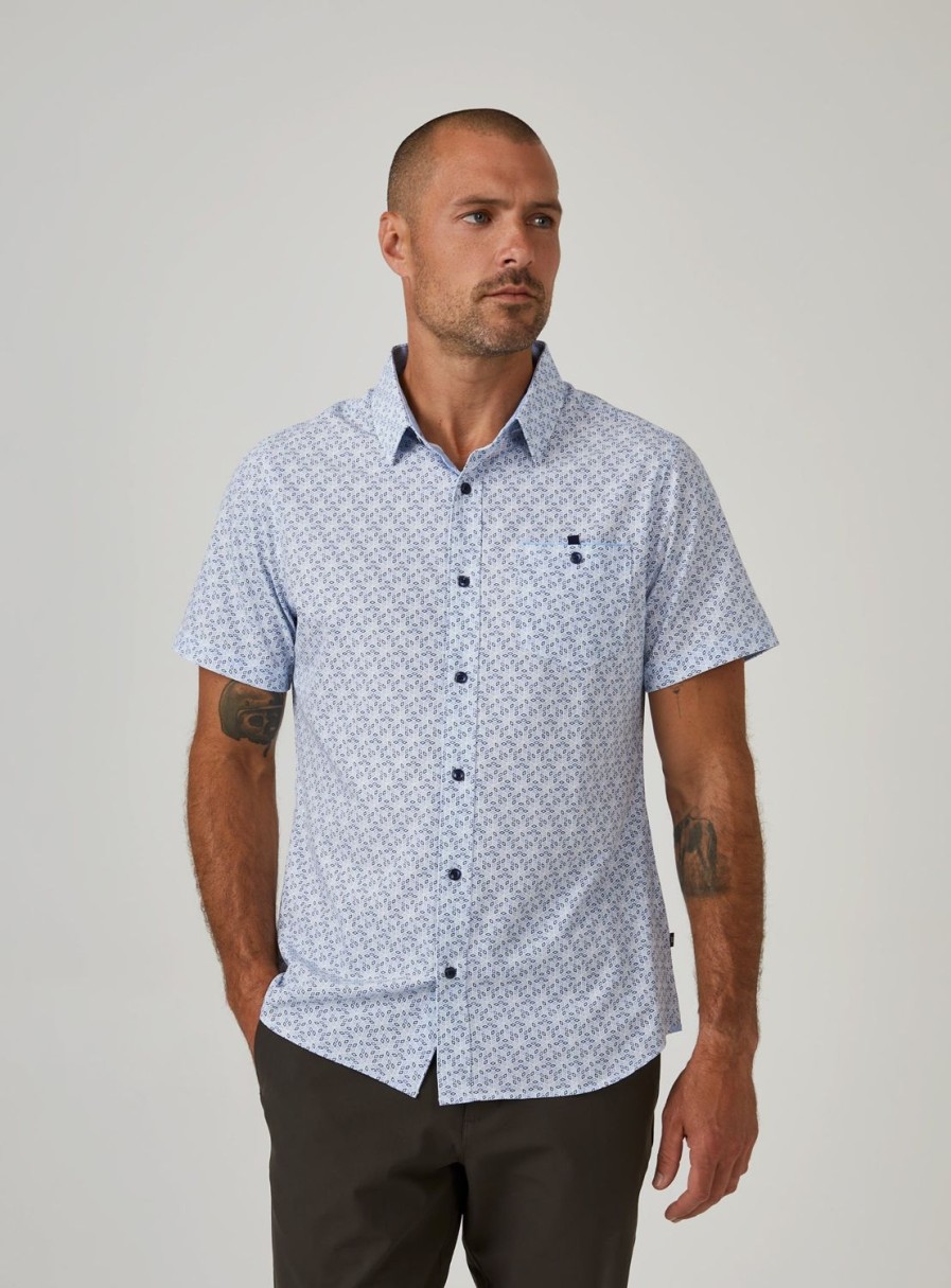 Men 7 Diamonds Short Sleeve | Cube Short Sleeve Shirt