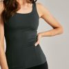 Women 7 Diamonds Tank | Core Ribbed Full Length Tank