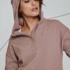 Women 7 Diamonds Hoodies | Restoration Half-Zip Hoodie