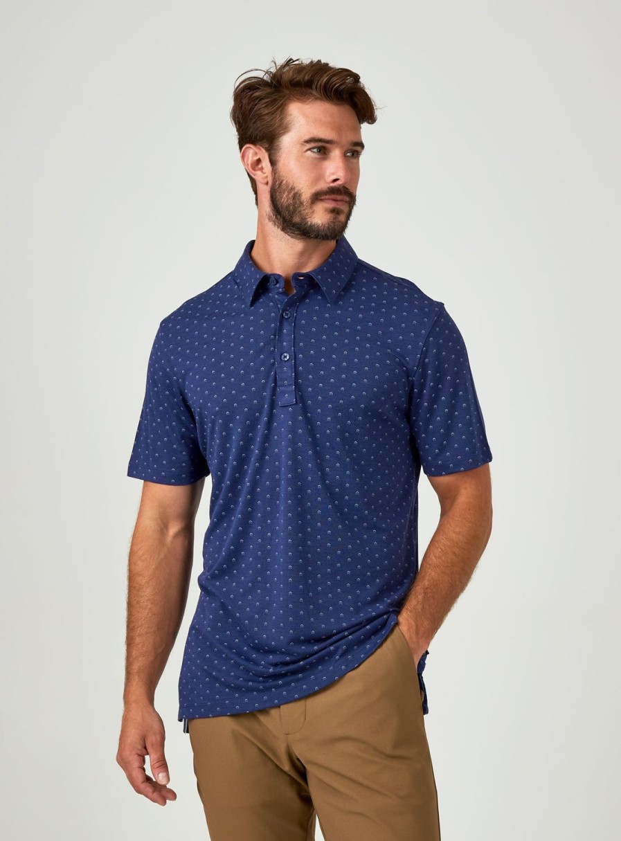 Men 7 Diamonds Polos | Relay Pima Polo