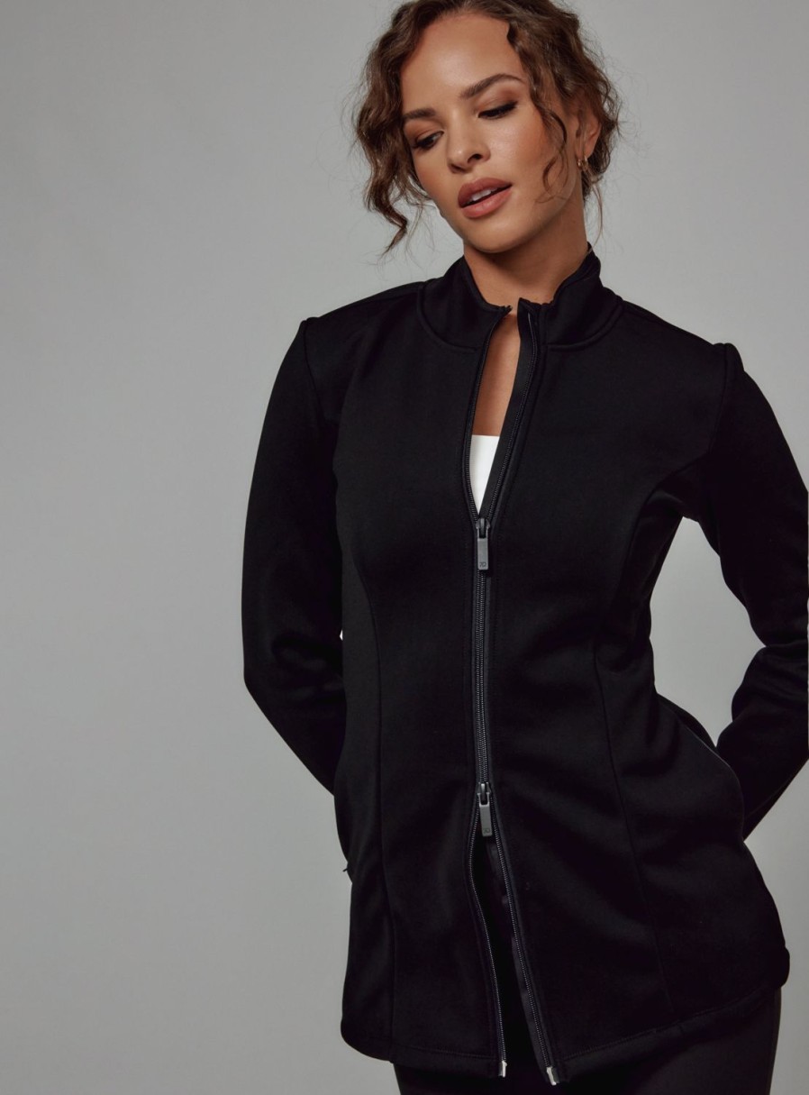 Women 7 Diamonds Jackets | Julien Longline Full-Zip Jacket