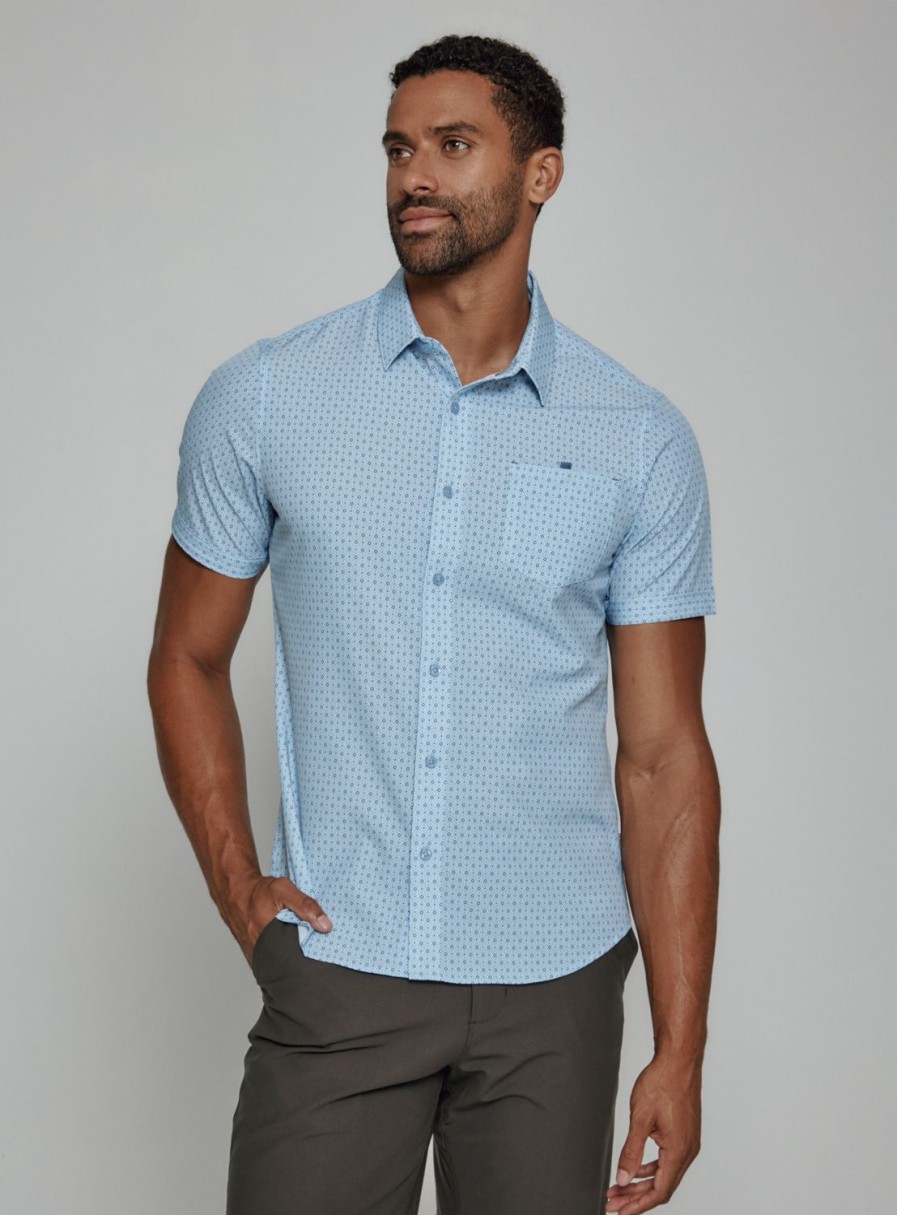 Men 7 Diamonds Short Sleeve | Piers Short Sleeve Shirt