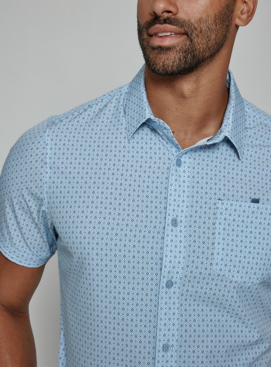 Men 7 Diamonds Short Sleeve | Piers Short Sleeve Shirt