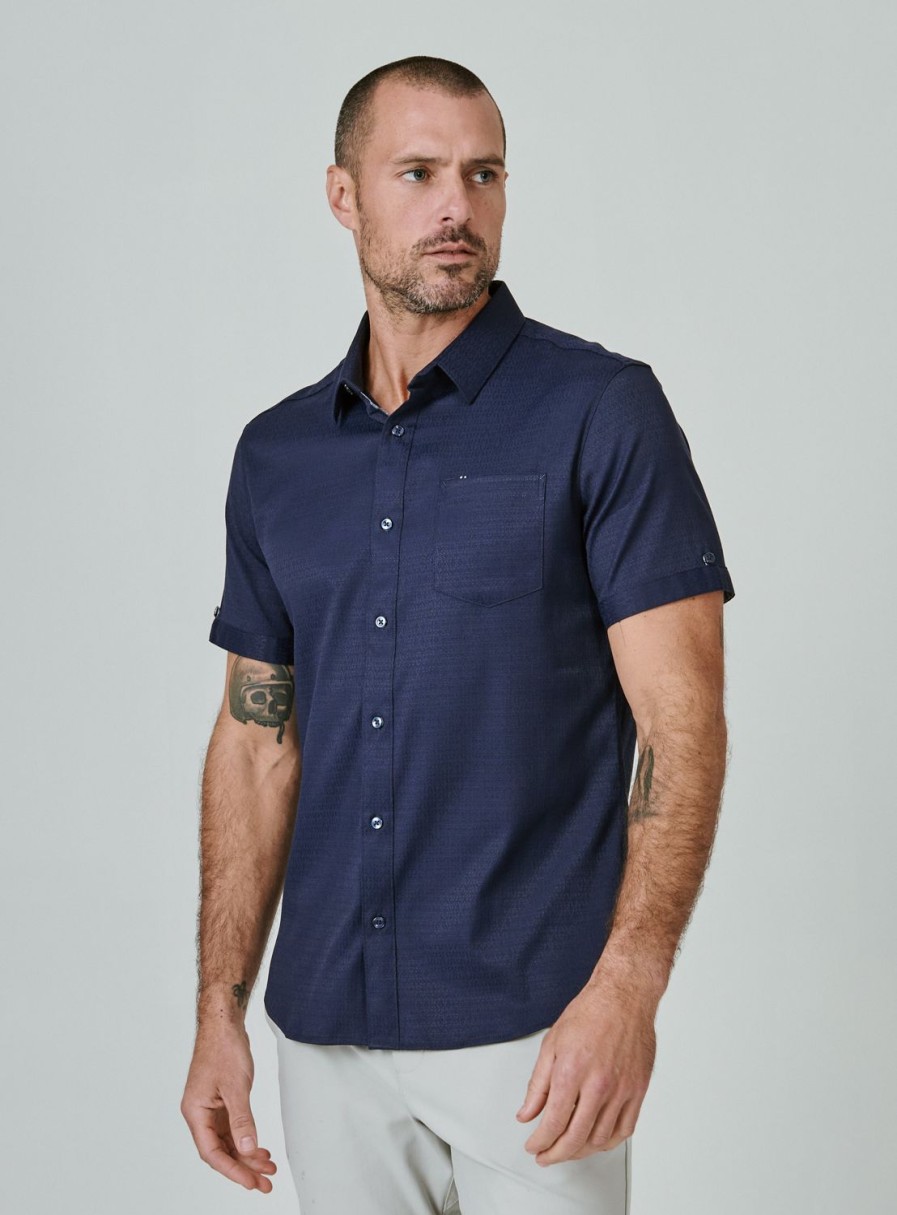 Men 7 Diamonds Short Sleeve | Pretzel Logic Short Sleeve Shirt