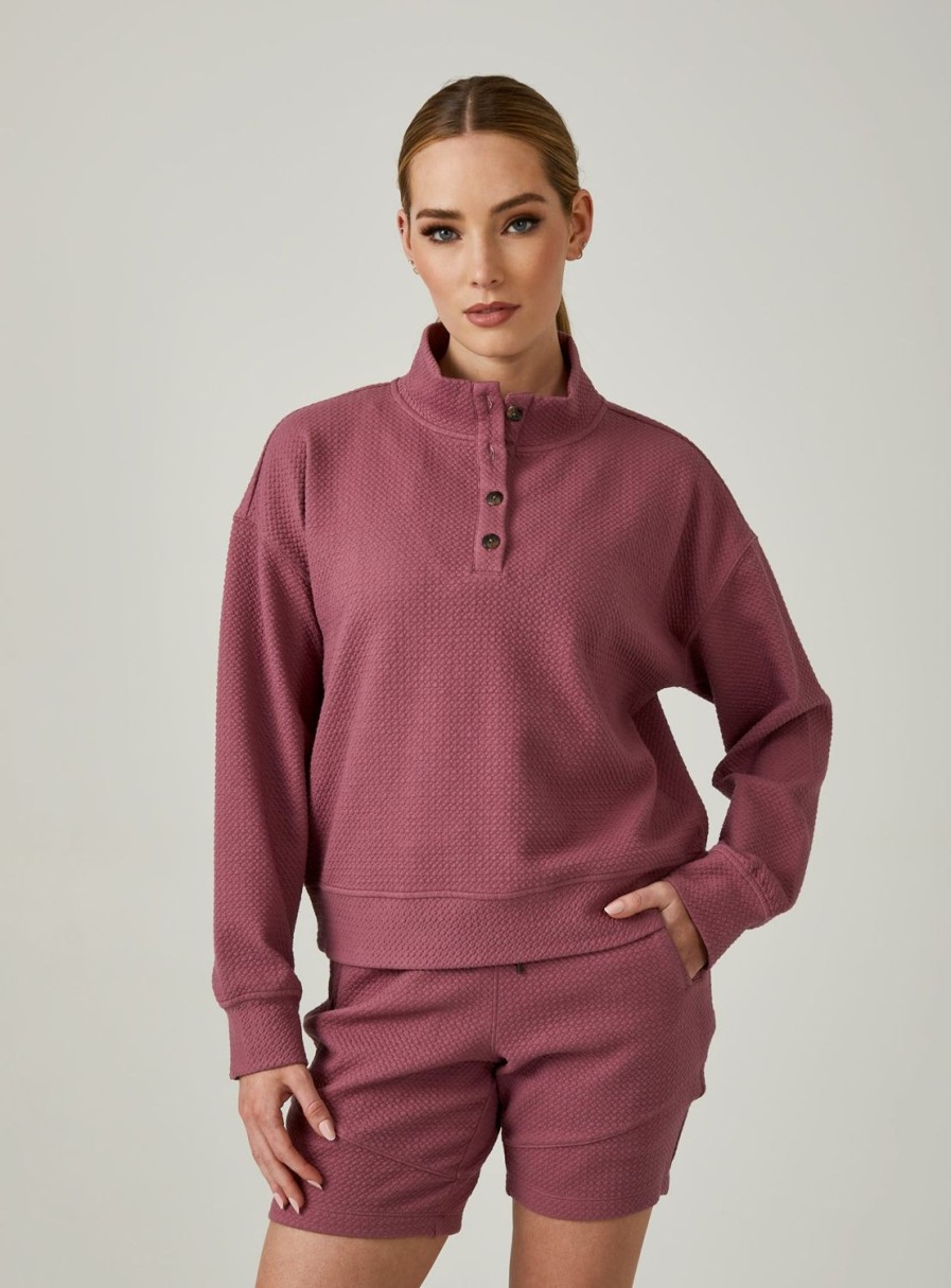 Women 7 Diamonds Pullovers | Restoration Button Pullover