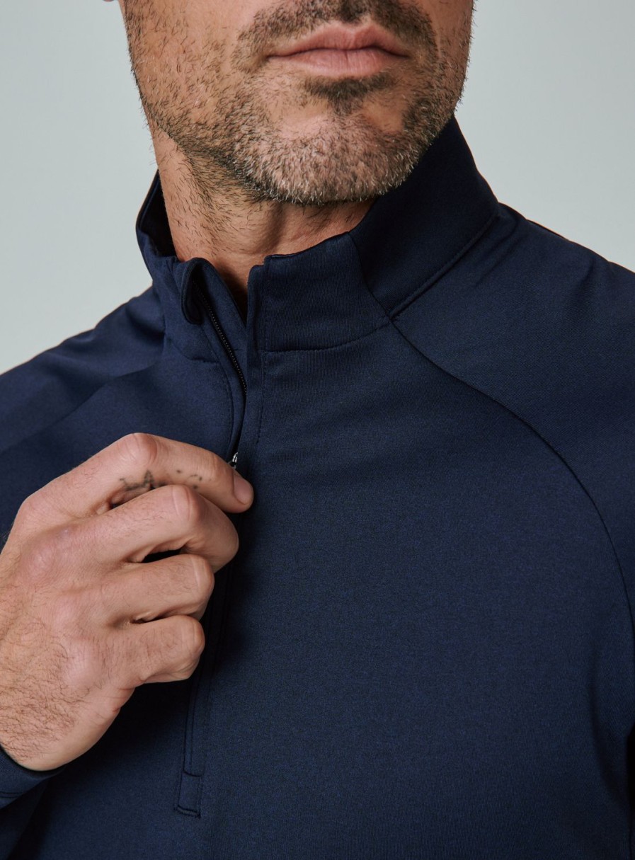 Men 7 Diamonds Pullovers | A Game Quarter Zip Pullover