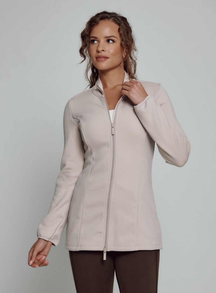 Women 7 Diamonds Jackets | Julien Longline Full-Zip Jacket