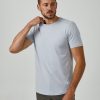 Men 7 Diamonds Tees & Henleys | Core Curved Hem Tee