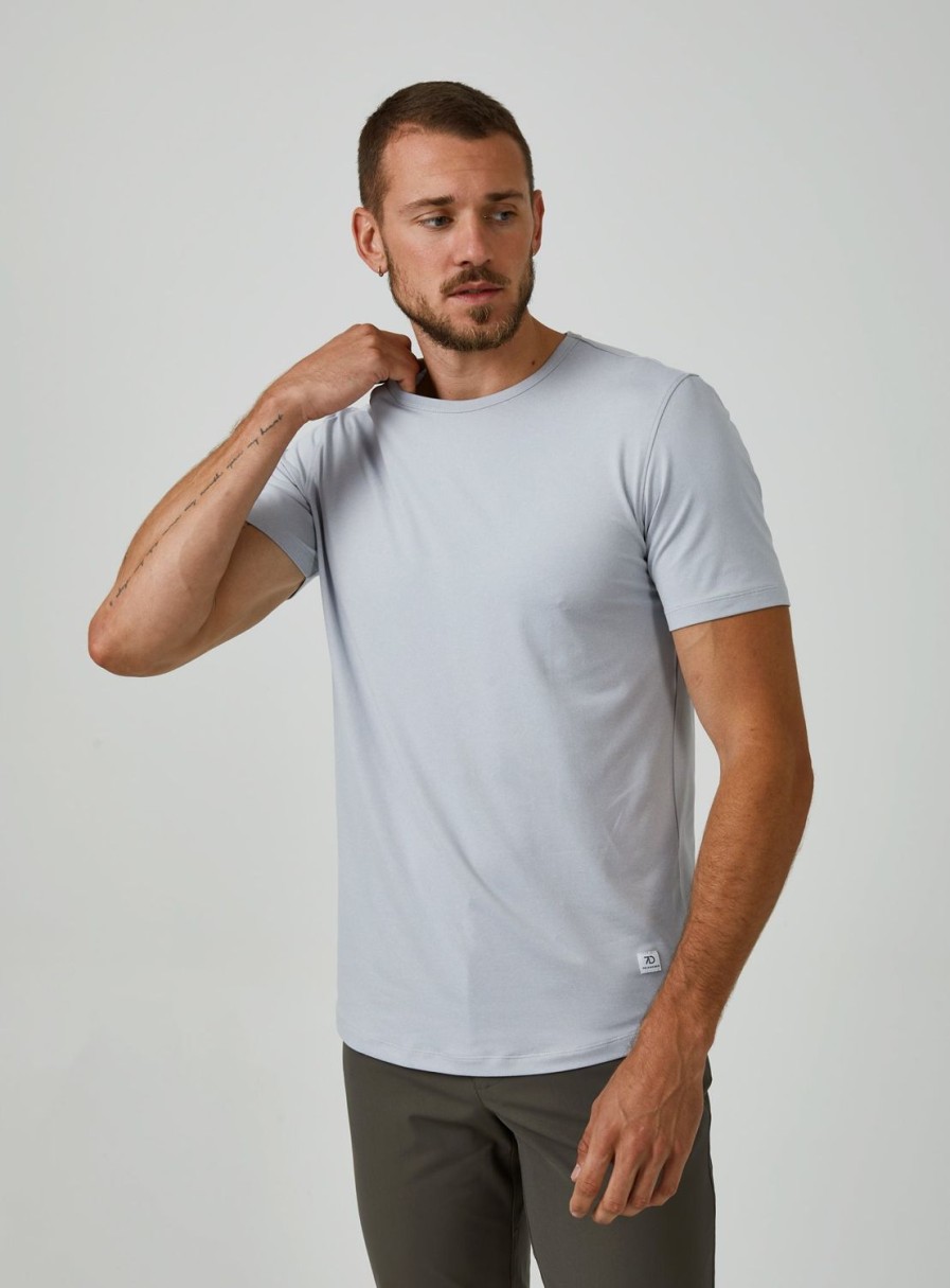 Men 7 Diamonds Tees & Henleys | Core Curved Hem Tee