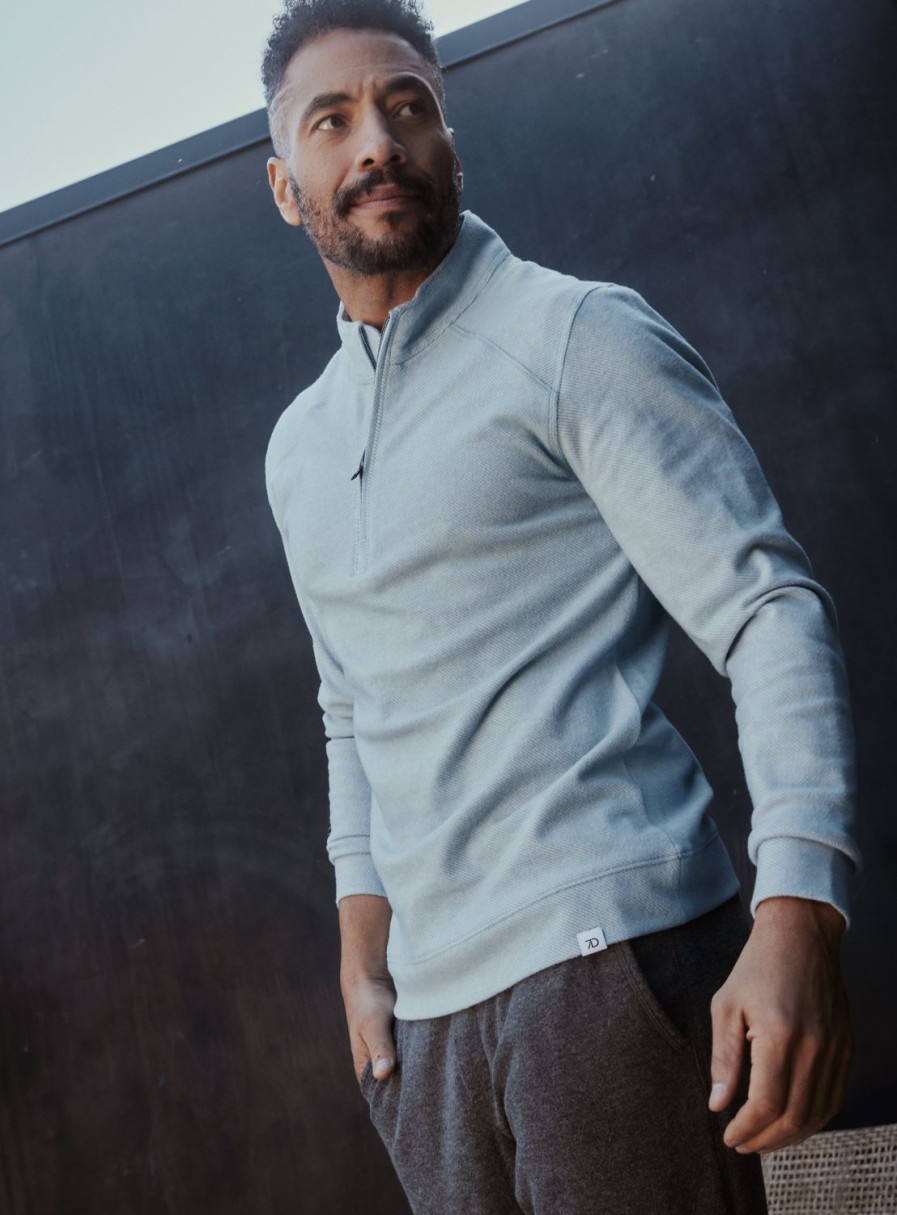 Men 7 Diamonds Pullovers | Generation Twill Quarter Zip Pullover