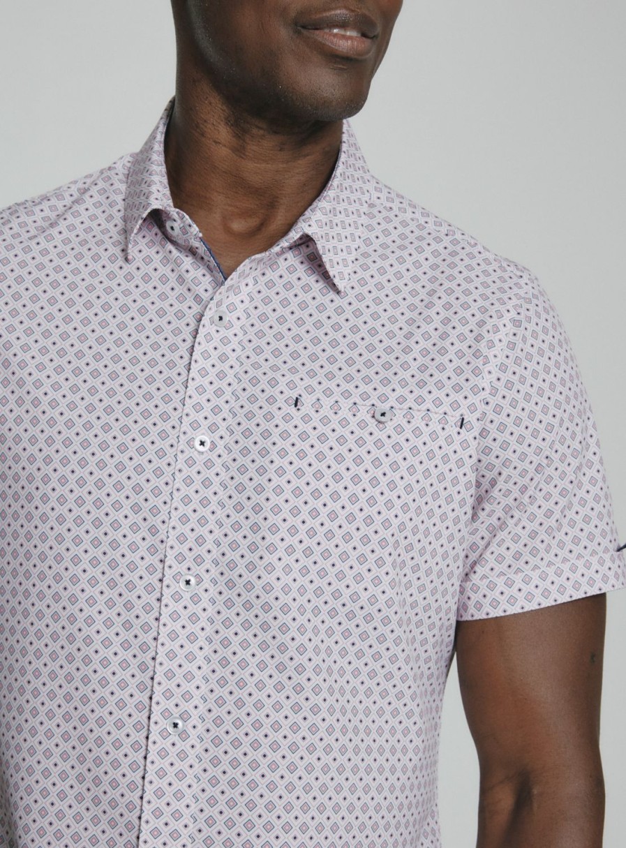 Men 7 Diamonds Short Sleeve | Lithos Short Sleeve Shirt