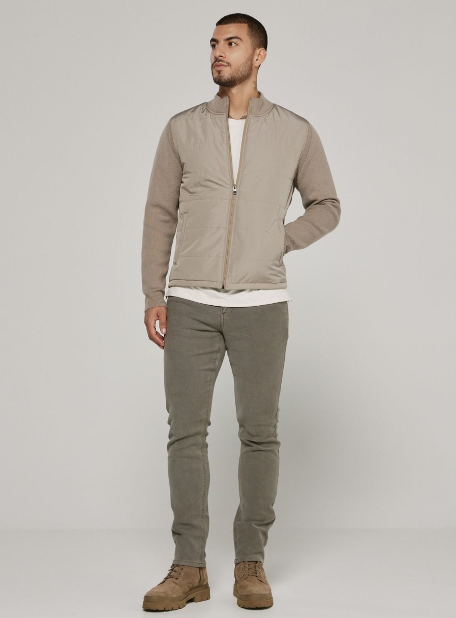 Men 7 Diamonds Sweaters | Altitude Full Zip Sweater