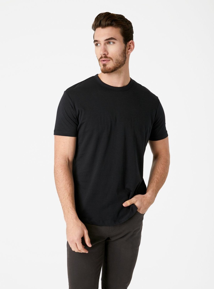 Men 7 Diamonds Tees & Henleys | Momento Curved Supima T-Shirt