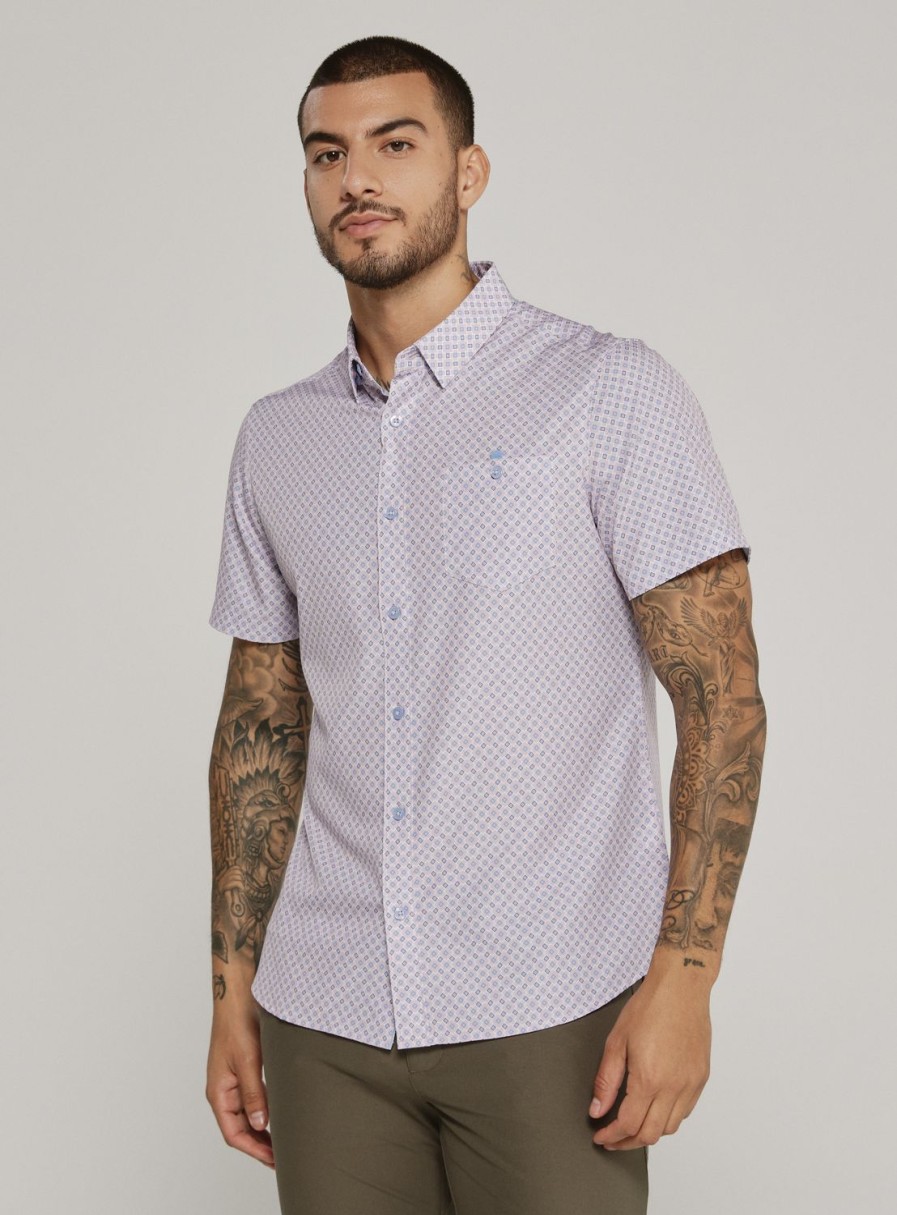 Men 7 Diamonds Short Sleeve | Dornan Short Sleeve Shirt