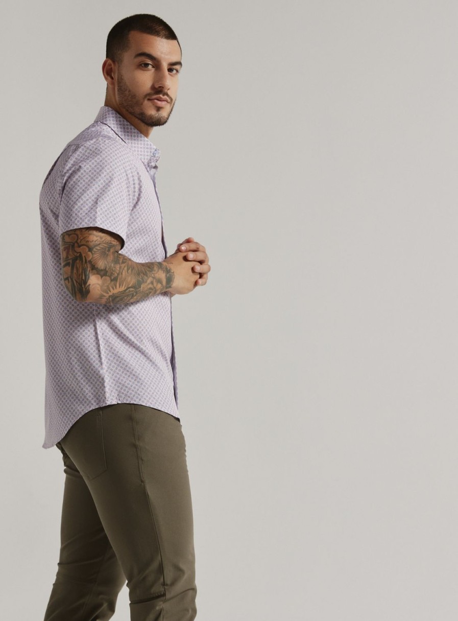 Men 7 Diamonds Short Sleeve | Dornan Short Sleeve Shirt