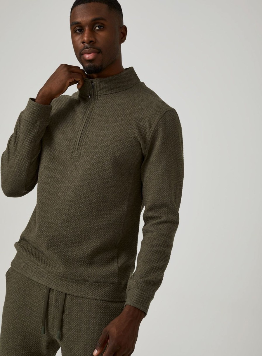 Men 7 Diamonds Pullovers | Restoration Quarter Zip Pullover