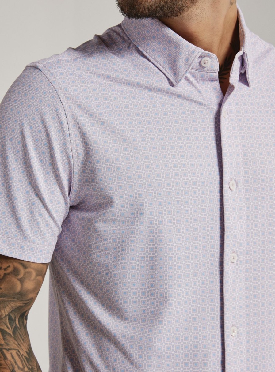 Men 7 Diamonds Short Sleeve | Cassian Short Sleeve Shirt