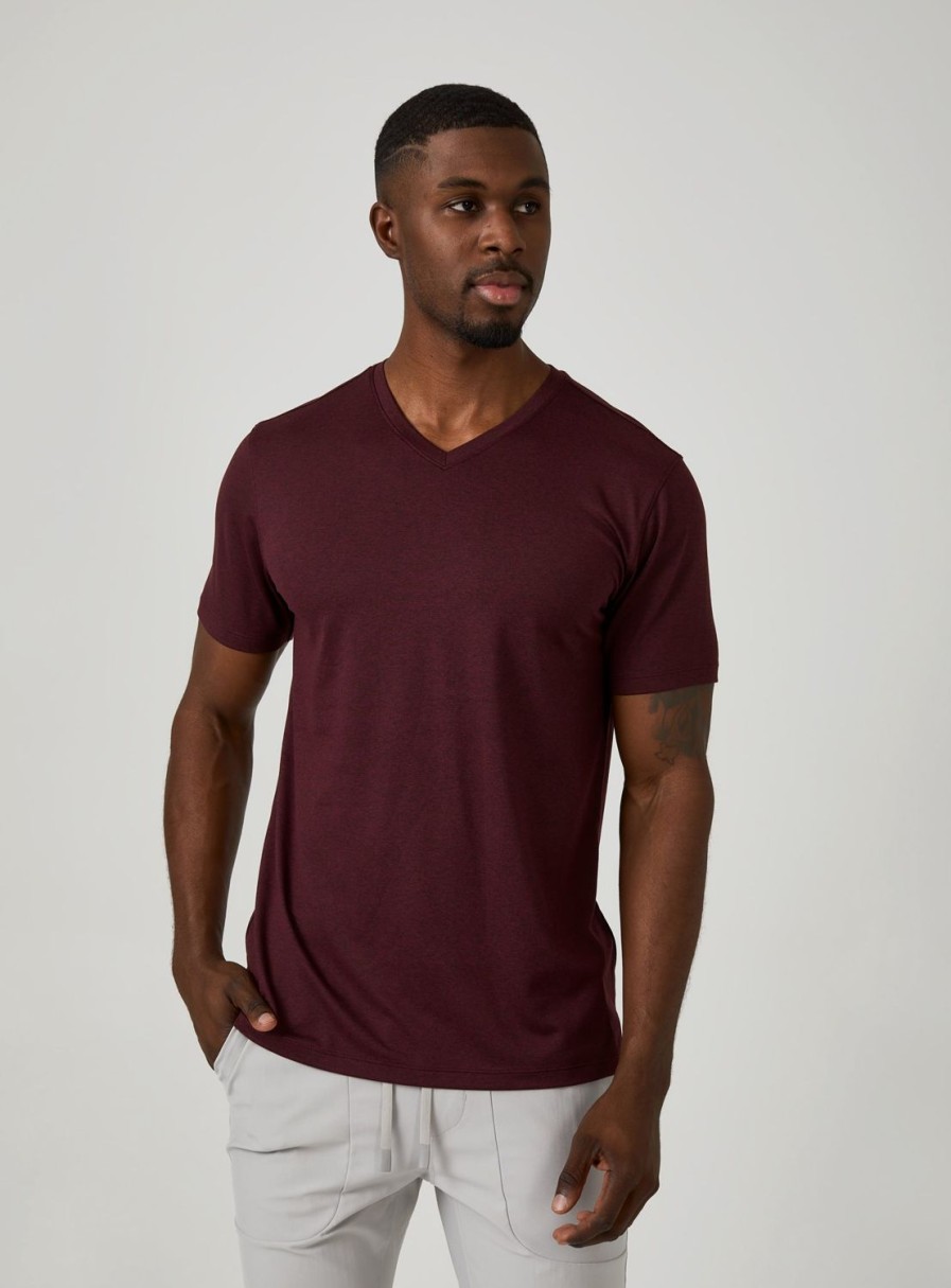 Men 7 Diamonds Tees & Henleys | Core V-Neck Tee