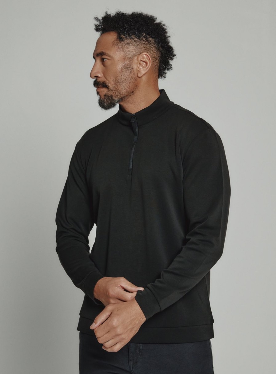 Men 7 Diamonds Pullovers | Rev Quarter-Zip