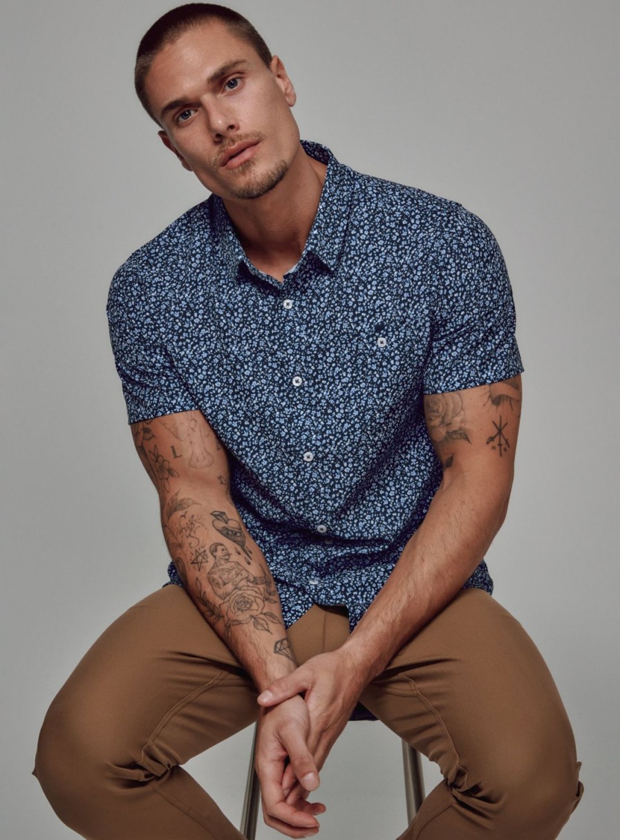 Men 7 Diamonds Short Sleeve | Griffin Short Sleeve Shirt