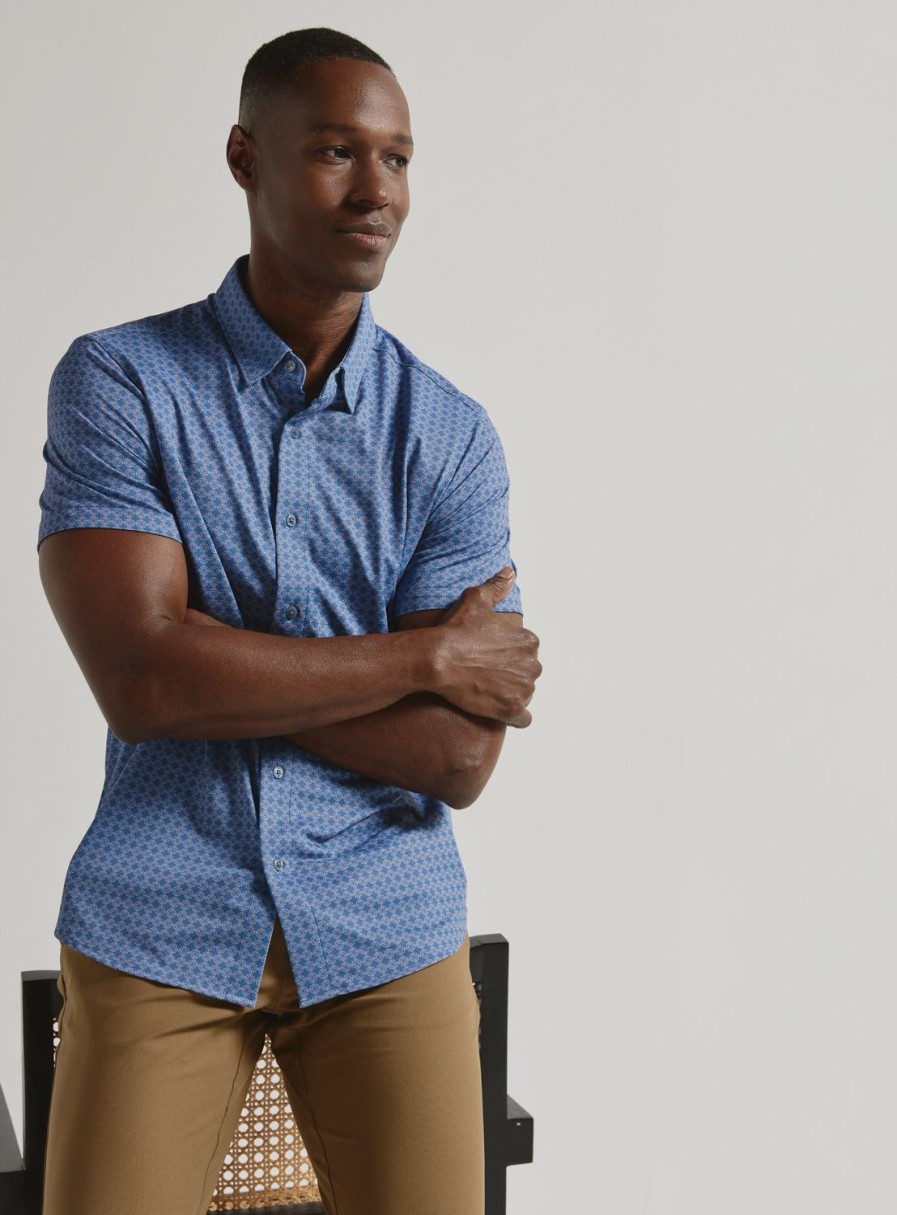 Men 7 Diamonds Short Sleeve | Morris Short Sleeve Shirt