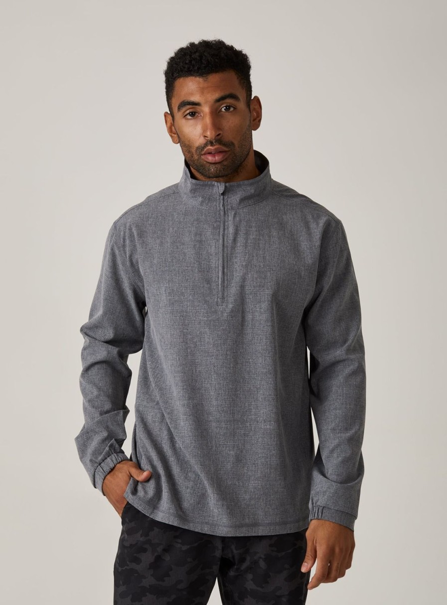 Men 7 Diamonds Pullovers | Oxygenate Quarter-Zip Pullover