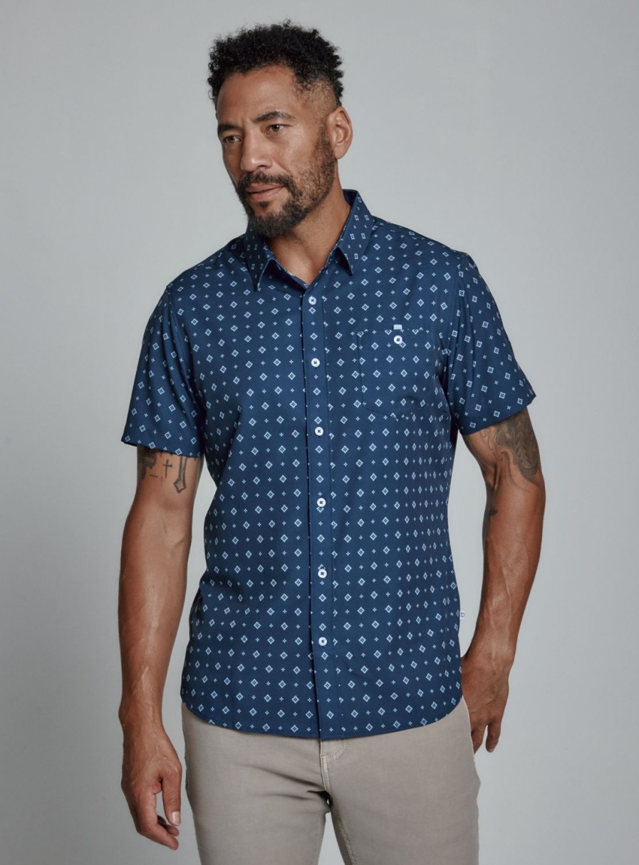 Men 7 Diamonds Short Sleeve | Ronin Short Sleeve Shirt