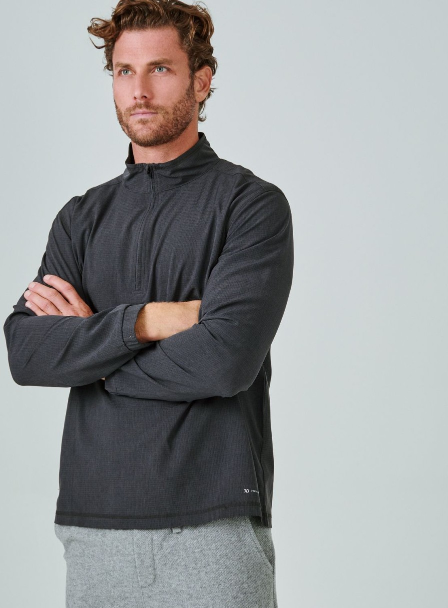 Men 7 Diamonds Pullovers | Oxygenate Quarter-Zip Pullover