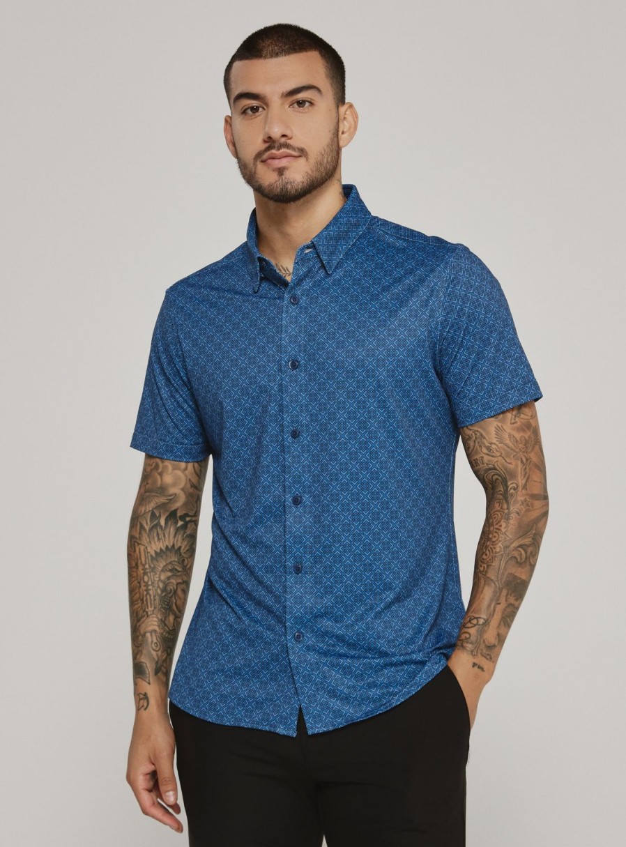 Men 7 Diamonds Short Sleeve | Sorren Short Sleeve Shirt