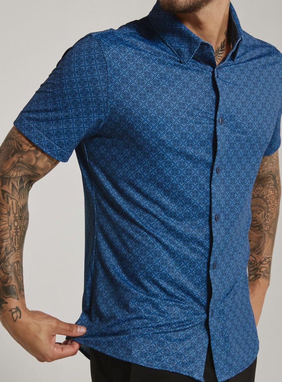 Men 7 Diamonds Short Sleeve | Sorren Short Sleeve Shirt