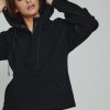 Women 7 Diamonds Hoodies | Restoration Half-Zip Hoodie