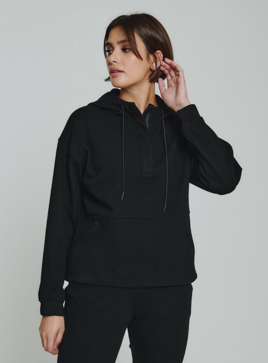 Women 7 Diamonds Hoodies | Restoration Half-Zip Hoodie