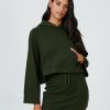 Women 7 Diamonds Pullovers | Generation Poncho Hoodie