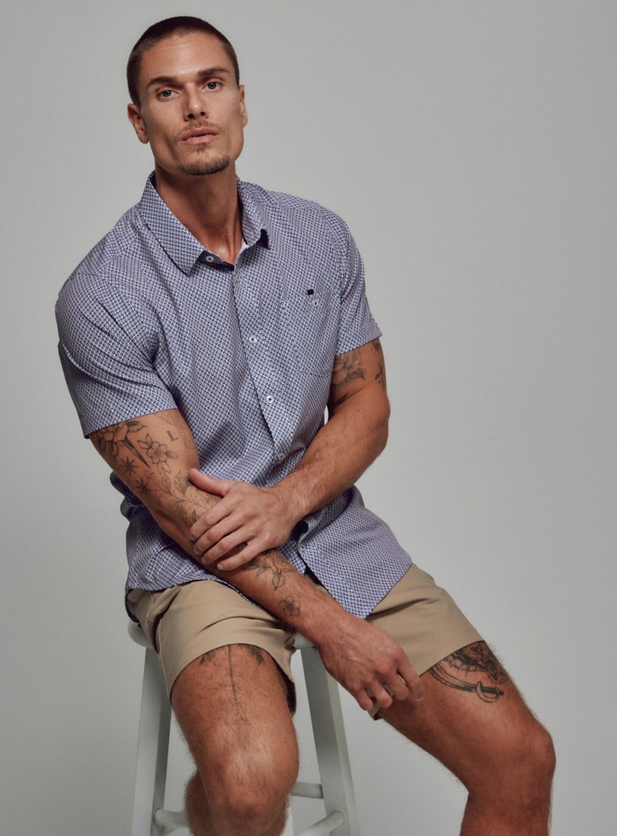 Men 7 Diamonds Short Sleeve | Santino Short Sleeve Shirt