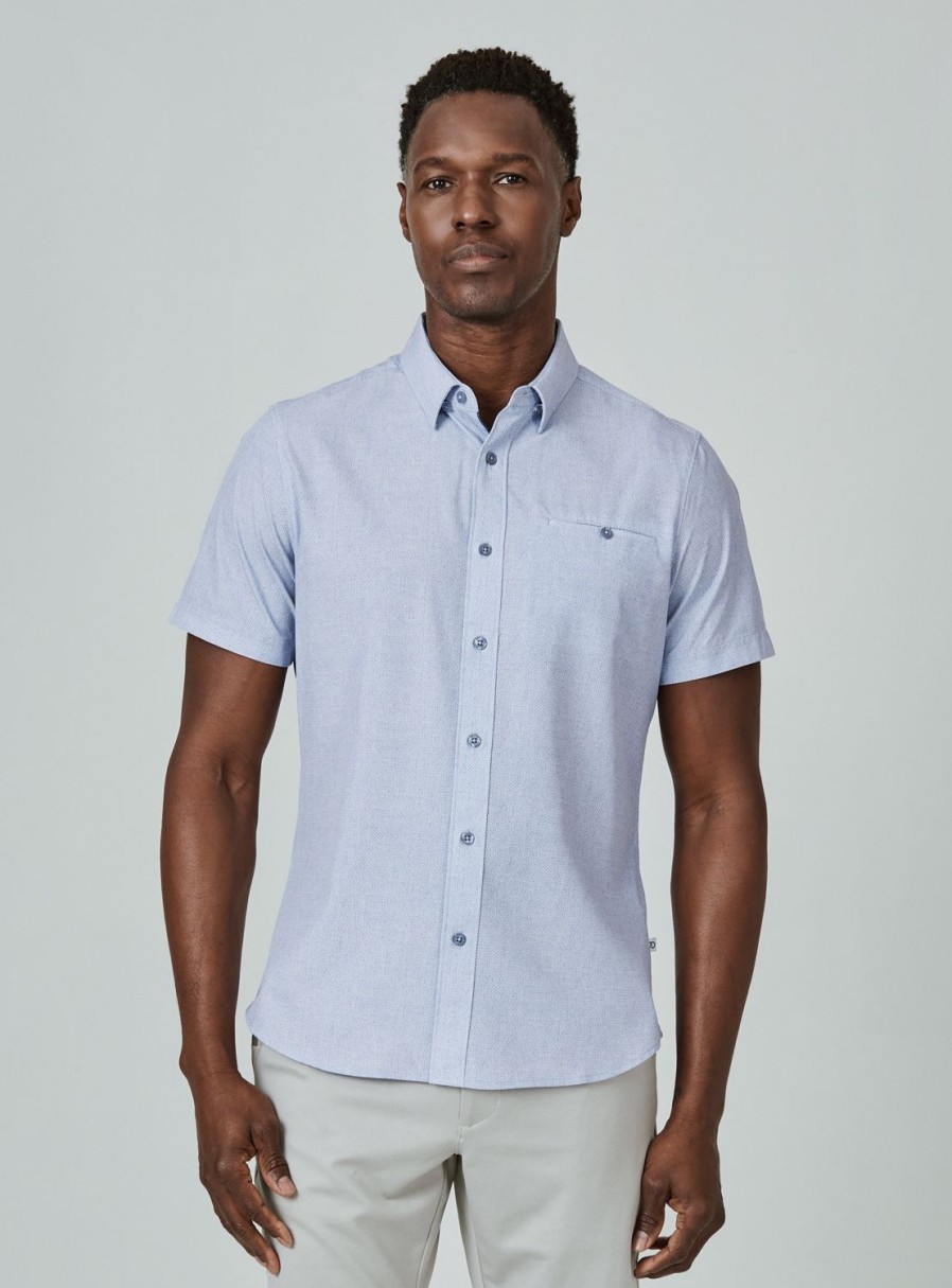 Men 7 Diamonds Short Sleeve | Ponti Short Sleeve Shirt