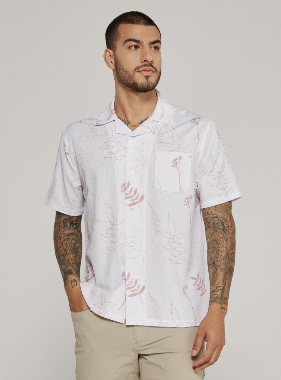 Men 7 Diamonds Short Sleeve | Ciro Camp Shirt