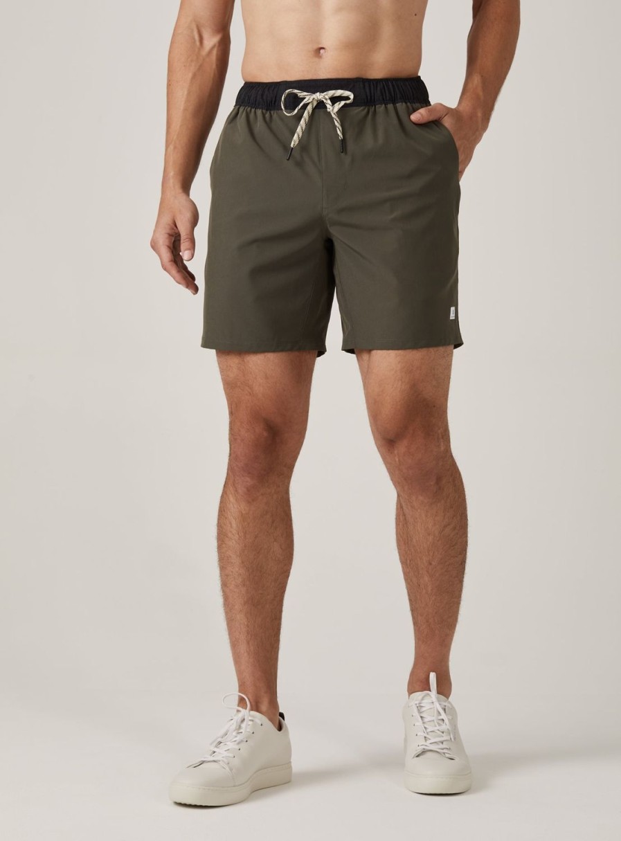 Men 7 Diamonds Shorts | Solid Core Active 7" Short