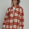 Women 7 Diamonds Jackets | Jordyn Plaid Shacket